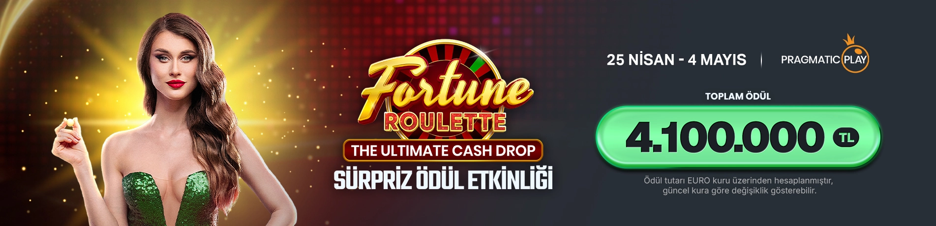 FORTUNE ROULETTE: THE ULTIMATE CASH DROP